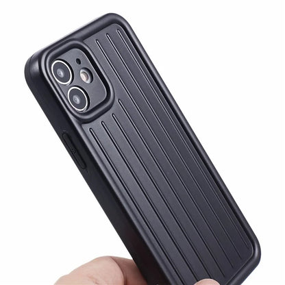 For iPhone 11 Case 3D Striped Pattern IMD TPU Anti-drop Phone Cover