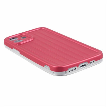 For iPhone 11 Case 3D Striped Pattern IMD TPU Anti-drop Phone Cover