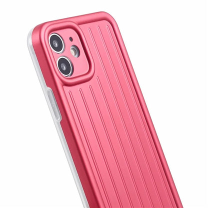 For iPhone 11 Case 3D Striped Pattern IMD TPU Anti-drop Phone Cover