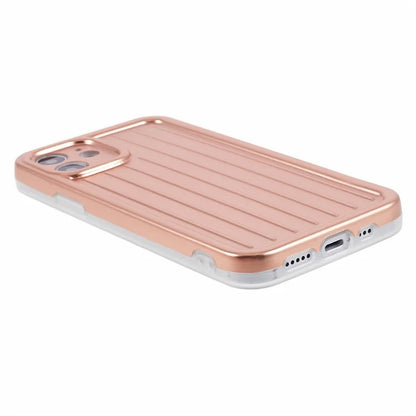 For iPhone 11 Case 3D Striped Pattern IMD TPU Anti-drop Phone Cover