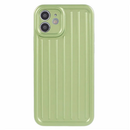 For iPhone 11 Case 3D Striped Pattern IMD TPU Anti-drop Phone Cover