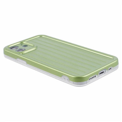 For iPhone 11 Case 3D Striped Pattern IMD TPU Anti-drop Phone Cover