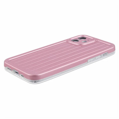 For iPhone 11 Case 3D Striped Pattern IMD TPU Anti-drop Phone Cover