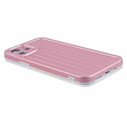 For iPhone 11 Case 3D Striped Pattern IMD TPU Anti-drop Phone Cover