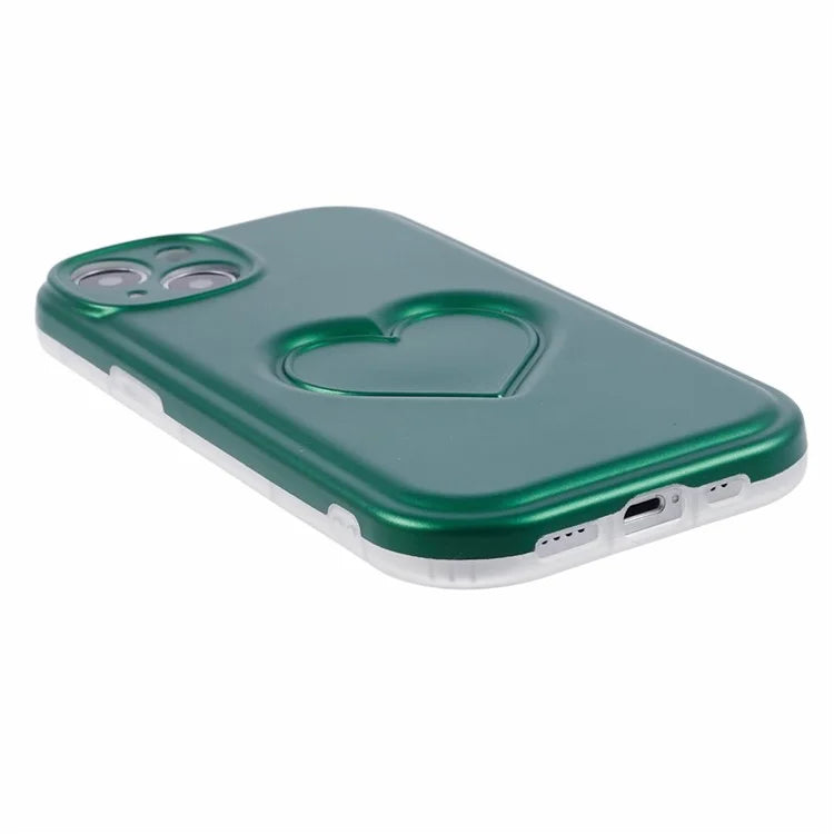 IMD TPU Case for iPhone 13 Cover with 3D Effect Love Heart