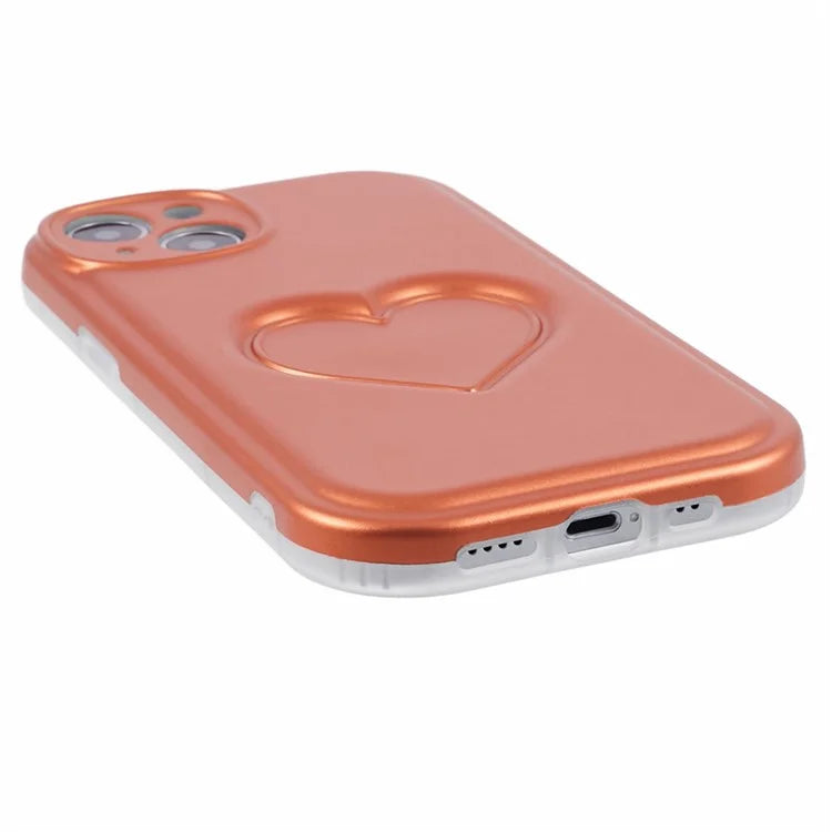 IMD TPU Case for iPhone 13 Cover with 3D Effect Love Heart