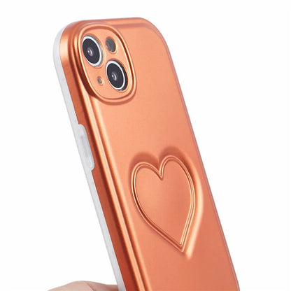 IMD TPU Case for iPhone 13 Cover with 3D Effect Love Heart