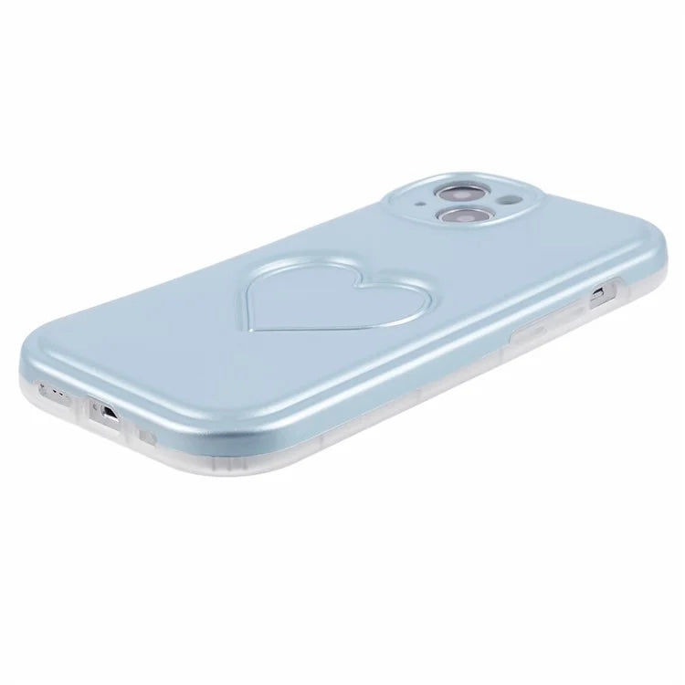 IMD TPU Case for iPhone 13 Cover with 3D Effect Love Heart