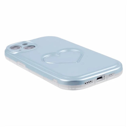IMD TPU Case for iPhone 13 Cover with 3D Effect Love Heart