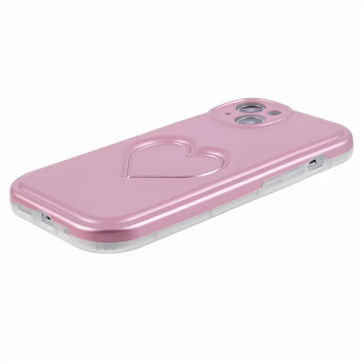 IMD TPU Case for iPhone 13 Cover with 3D Effect Love Heart