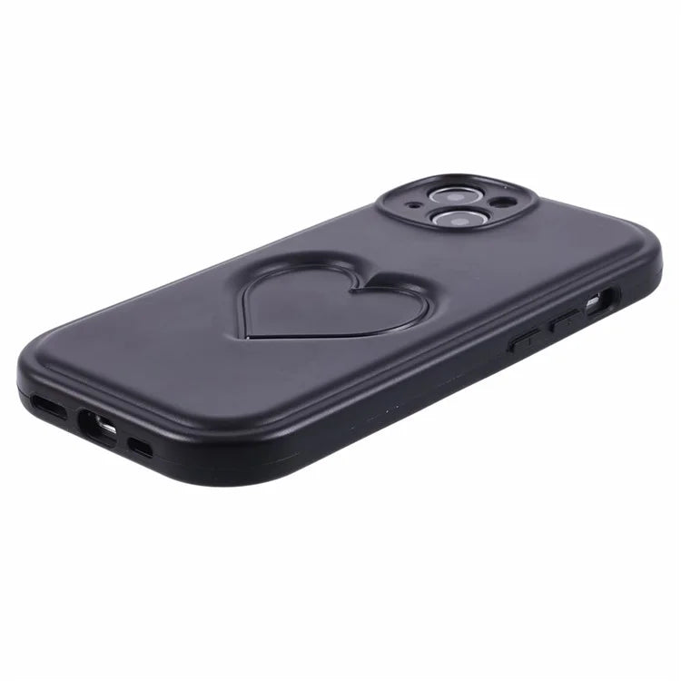IMD TPU Case for iPhone 13 Cover with 3D Effect Love Heart