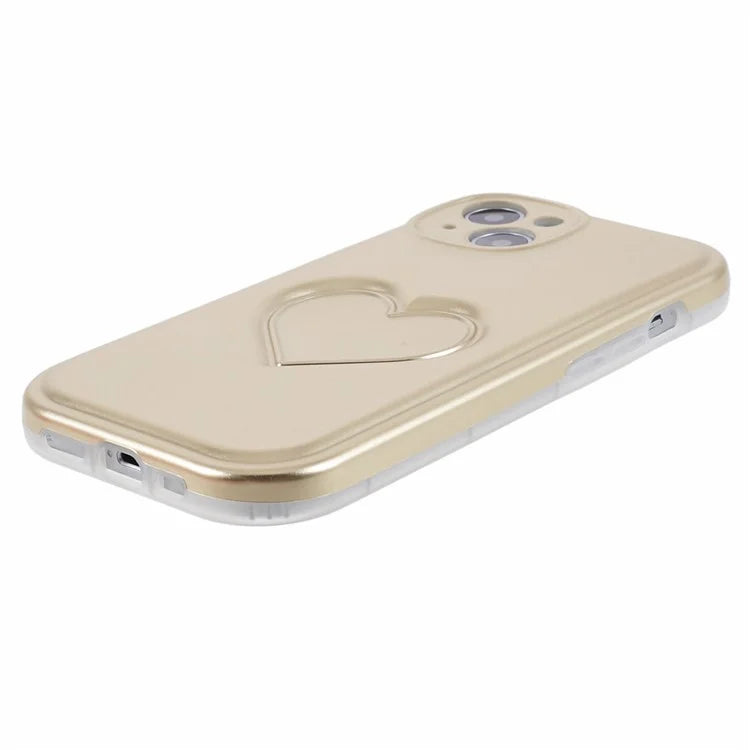 IMD TPU Case for iPhone 13 Cover with 3D Effect Love Heart