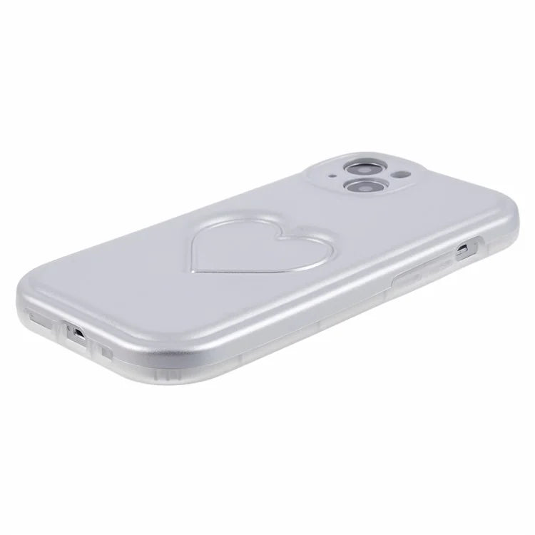 IMD TPU Case for iPhone 13 Cover with 3D Effect Love Heart