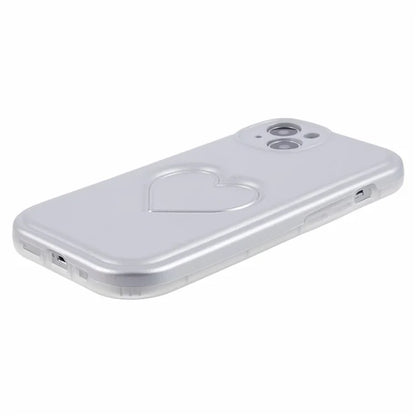 IMD TPU Case for iPhone 13 Cover with 3D Effect Love Heart