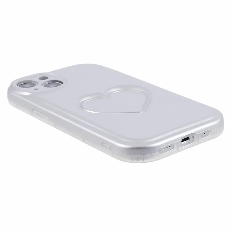 IMD TPU Case for iPhone 13 Cover with 3D Effect Love Heart