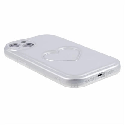 IMD TPU Case for iPhone 13 Cover with 3D Effect Love Heart