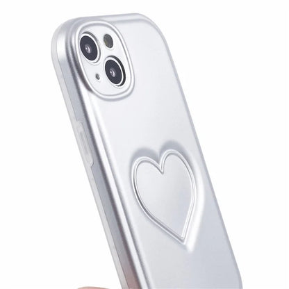 IMD TPU Case for iPhone 13 Cover with 3D Effect Love Heart