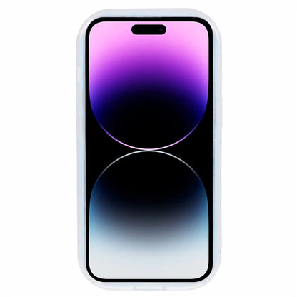 For iPhone 14 Pro Max Case IMD TPU Cover with 3D Effect Love Heart