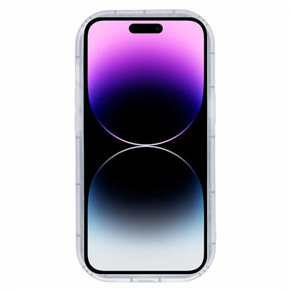 For iPhone 14 Pro Max Case IMD TPU Cover with 3D Effect Love Heart