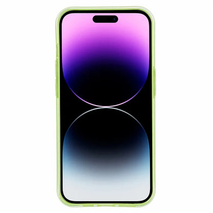 For iPhone 14 Pro Case Stylish Glitter Powder Flexible TPU Anti-drop Phone Cover