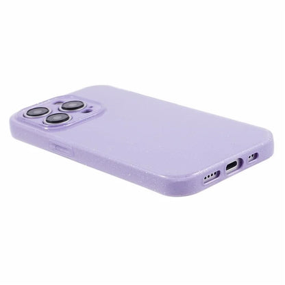 For iPhone 15 Pro Case Glitter Powder Soft TPU Anti-fall Cellphone Cover