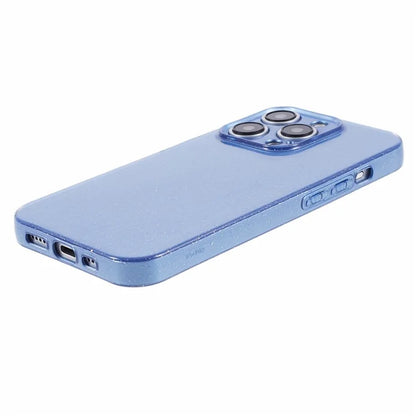 For iPhone 15 Pro Case Glitter Powder Soft TPU Anti-fall Cellphone Cover