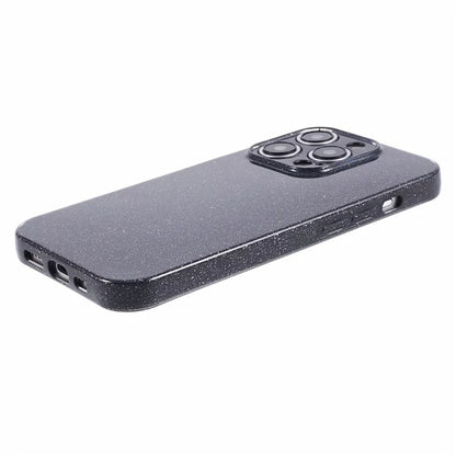 For iPhone 15 Pro Case Glitter Powder Soft TPU Anti-fall Cellphone Cover