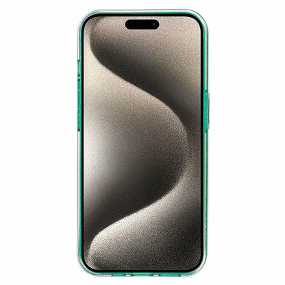 For iPhone 15 Pro Case Glitter Powder Soft TPU Anti-fall Cellphone Cover
