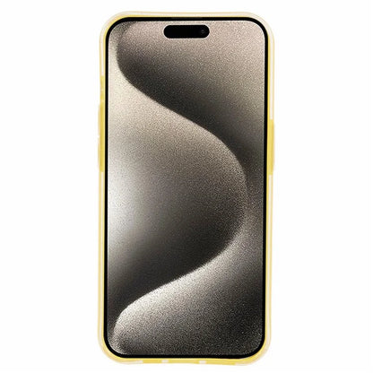 For iPhone 15 Pro Max Case Glitter Powder Flexible TPU Phone Protective Cover