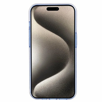 For iPhone 15 Pro Max Case Glitter Powder Flexible TPU Phone Protective Cover