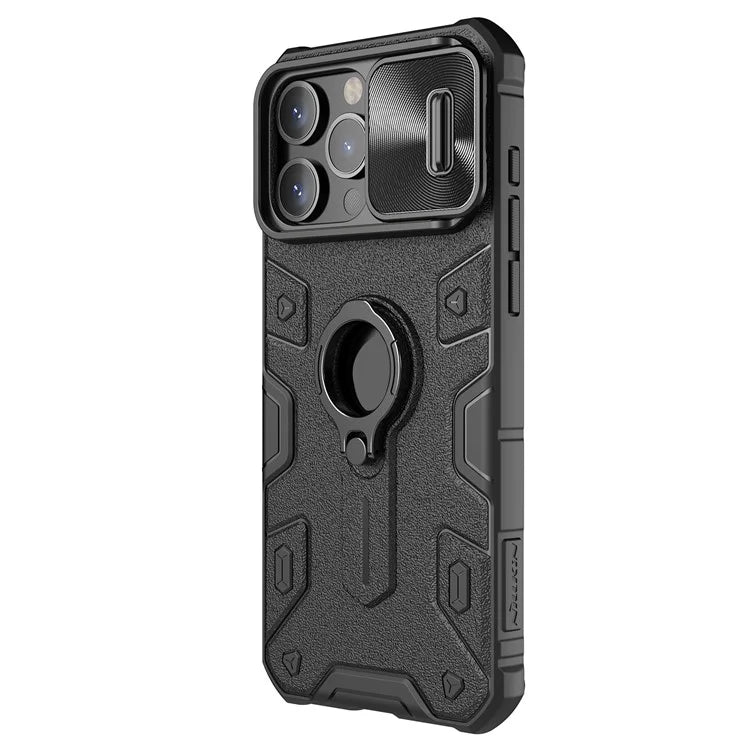 NILLKIN CamShield Armor For iPhone 15 Pro Case Slide Camera Protection PC + TPU Phone Cover