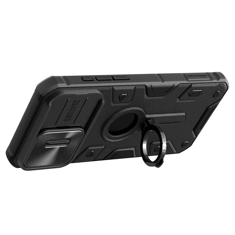 NILLKIN CamShield Armor For iPhone 15 Pro Case Slide Camera Protection PC + TPU Phone Cover