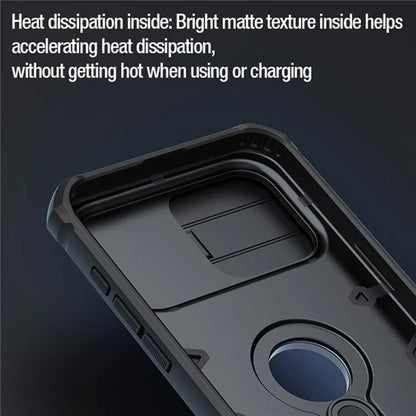 NILLKIN CamShield Armor For iPhone 15 Pro Case Slide Camera Protection PC + TPU Phone Cover
