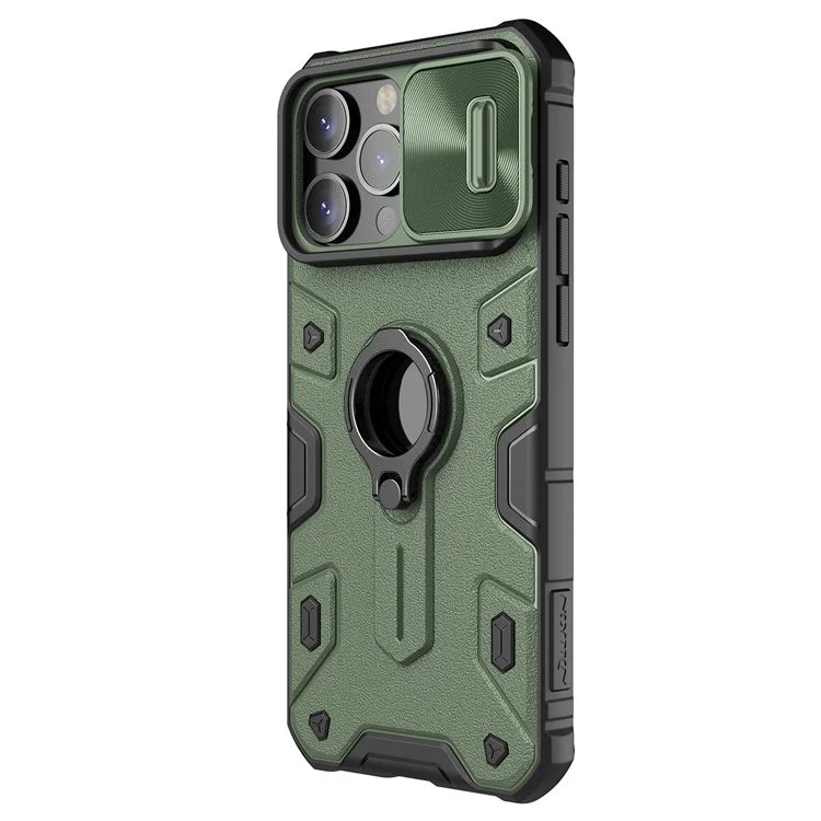 NILLKIN CamShield Armor For iPhone 15 Pro Case Slide Camera Protection PC + TPU Phone Cover