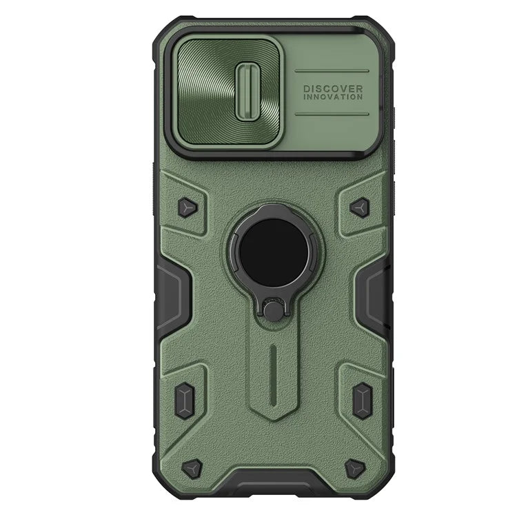 NILLKIN CamShield Armor For iPhone 15 Pro Case Slide Camera Protection PC + TPU Phone Cover