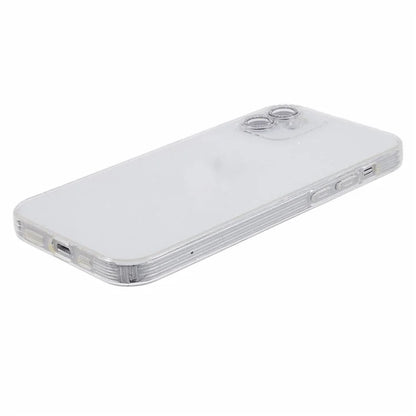 For iPhone 12 Case Anti-drop Glitter Powder TPU Phone Cover with Lens Protector