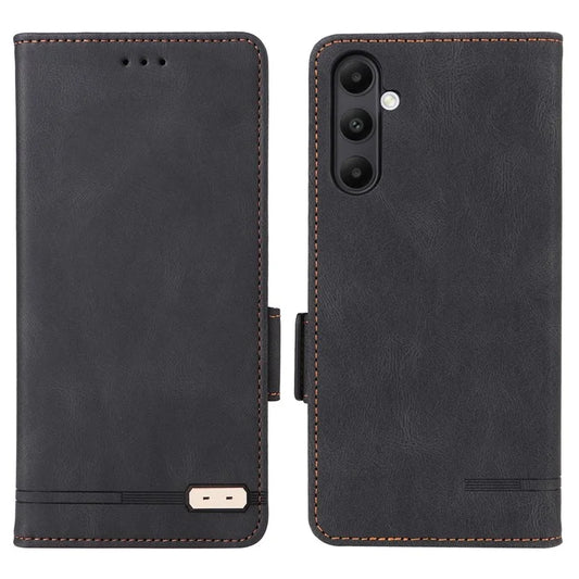 For Samsung Galaxy A05s 4G Case Hardware Decor PU Leather Phone Cover