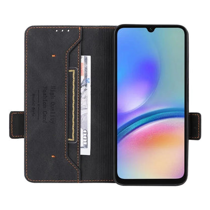 For Samsung Galaxy A05s 4G Case Hardware Decor PU Leather Phone Cover