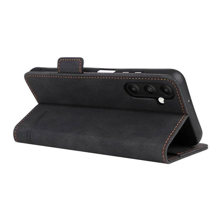 For Samsung Galaxy A05s 4G Case Hardware Decor PU Leather Phone Cover