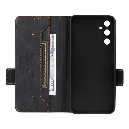 For Samsung Galaxy A05s 4G Case Hardware Decor PU Leather Phone Cover