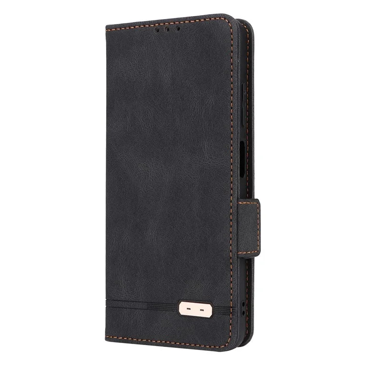 For Samsung Galaxy A05s 4G Case Hardware Decor PU Leather Phone Cover