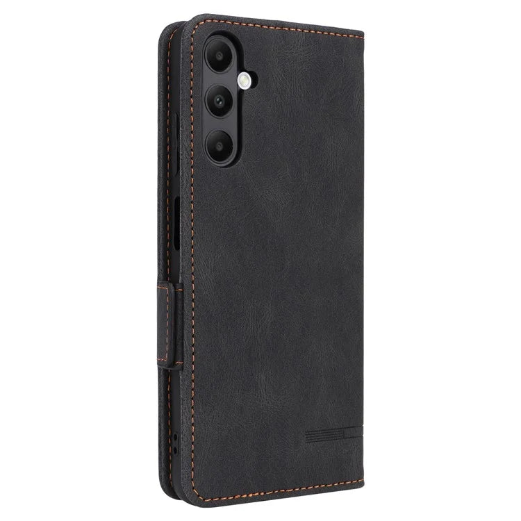 For Samsung Galaxy A05s 4G Case Hardware Decor PU Leather Phone Cover