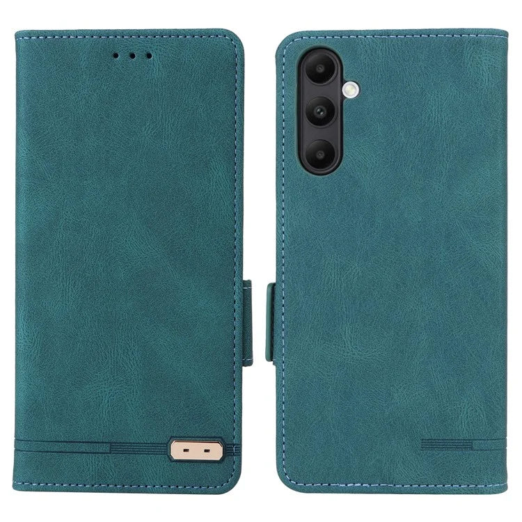 For Samsung Galaxy A05s 4G Case Hardware Decor PU Leather Phone Cover