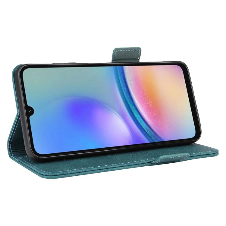 For Samsung Galaxy A05s 4G Case Hardware Decor PU Leather Phone Cover