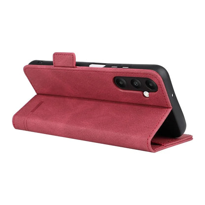 For Samsung Galaxy A05s 4G Case Hardware Decor PU Leather Phone Cover