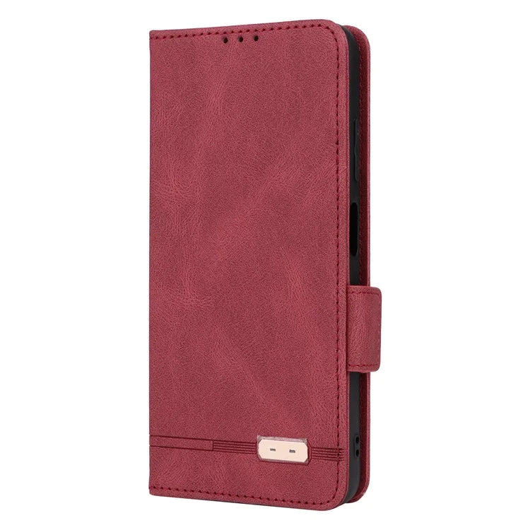 For Samsung Galaxy A05s 4G Case Hardware Decor PU Leather Phone Cover