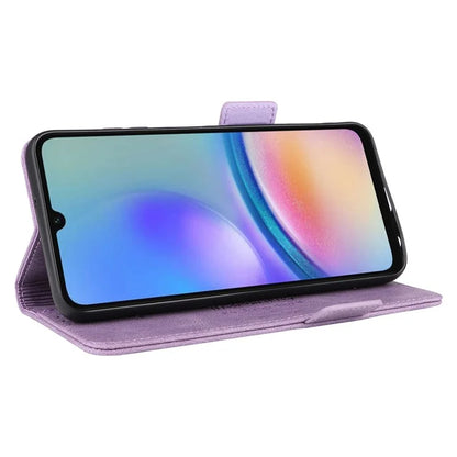 For Samsung Galaxy A05s 4G Case Hardware Decor PU Leather Phone Cover