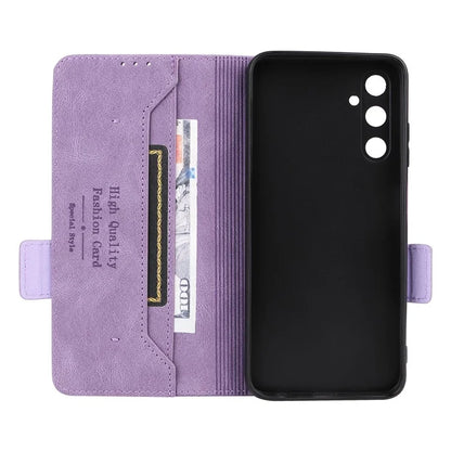 For Samsung Galaxy A05s 4G Case Hardware Decor PU Leather Phone Cover