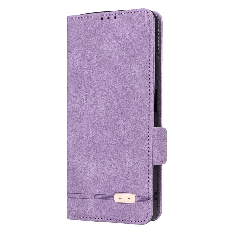 For Samsung Galaxy A05s 4G Case Hardware Decor PU Leather Phone Cover