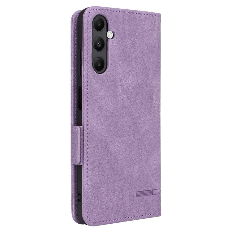 For Samsung Galaxy A05s 4G Case Hardware Decor PU Leather Phone Cover